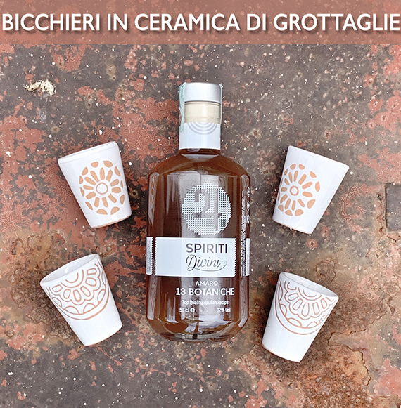 bicchieri ceramica grottaglie